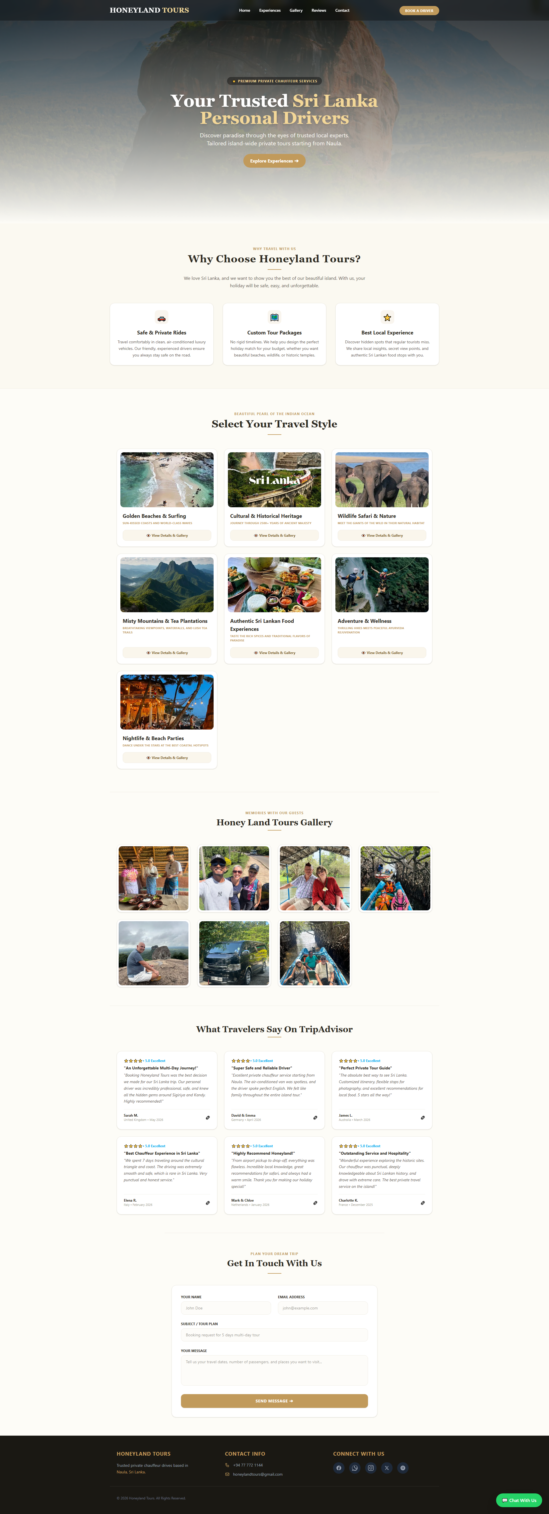 Honeyland Tours
